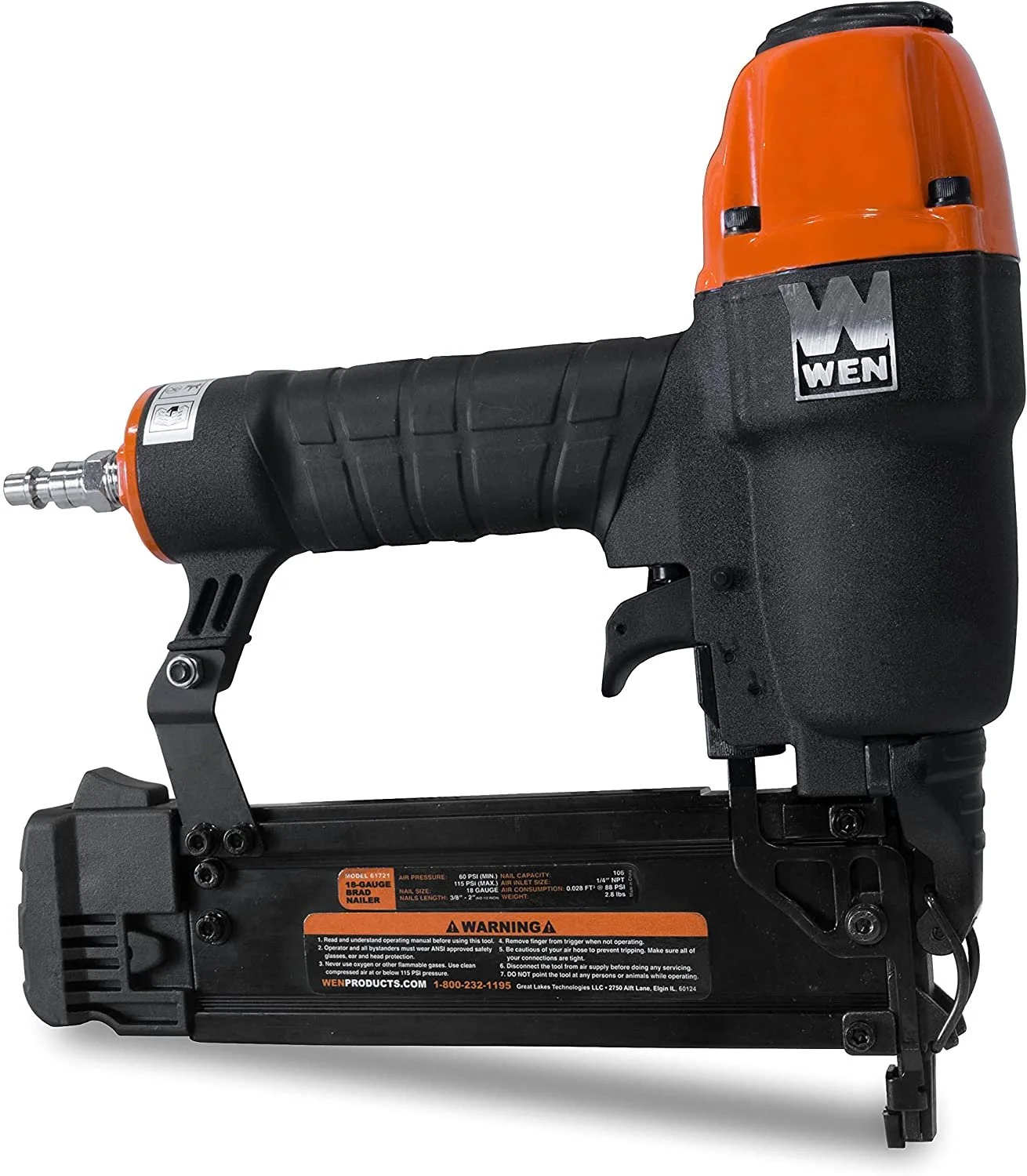 WEN 18 Gauge Brad Nailer — 731 Woodworks